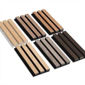 לוח אקוסטי MDF עם פורניר טכני
